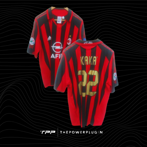 Kaká – #22 Milan Jersey (Serie A 2004/05) – Signed