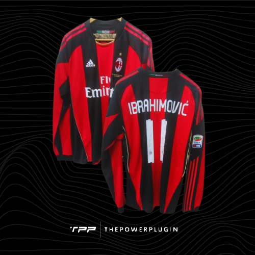 Zlatan Ibrahimovic – #11 Milan Jersey (Serie A 2010/11)
