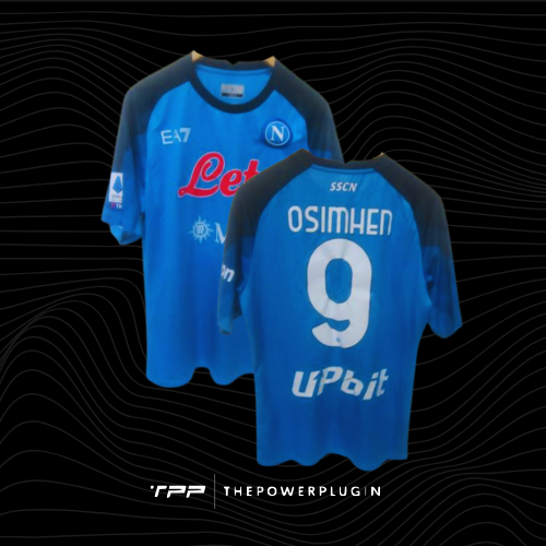 Victor Osimhen – #9 Napoli Jersey (Serie A 2022/23)