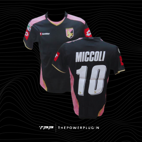 Fabrizio Miccoli – #10 Palermo Third Jersey (Serie A 2007/08)