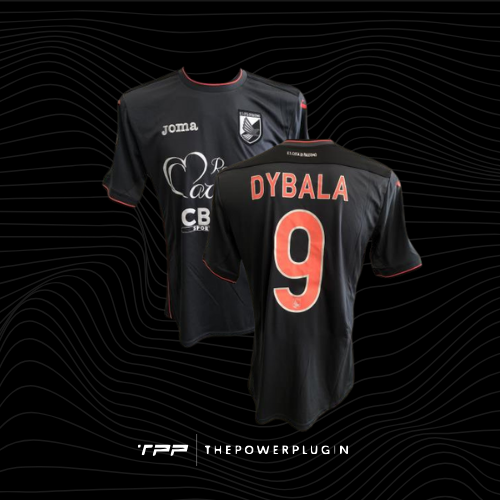 Paulo Dybala – #9 Palermo Third Jersey (Serie A 2014/15)