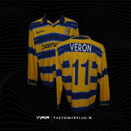 Juan Sebastián Verón – #11 Parma Jersey (Serie A 1998/99)