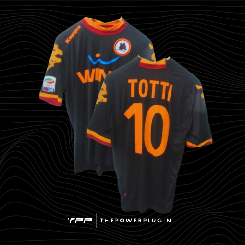 Francesco Totti – #10 Roma Third Jersey (Serie A 2012/13)