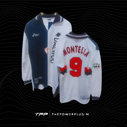 Vincenzo Montella – #9 Sampdoria Fourth Jersey (Serie A 1997/98)