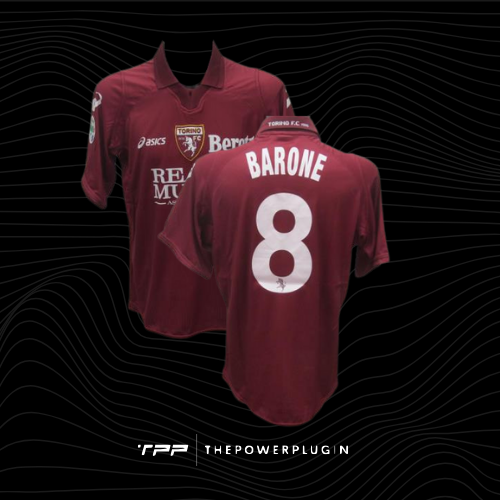 Simone Barone – #8 Torino Jersey (Serie A 2006/07)