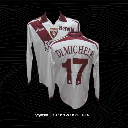 David Di Michele – #17 Torino Away Jersey (Serie A 2007/08)