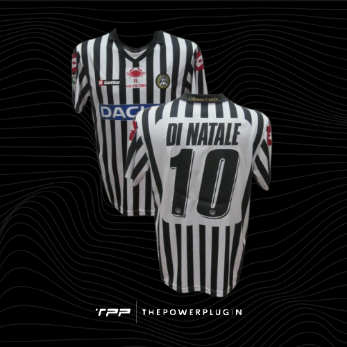Antonio Di Natale – #10 Udinese Jersey (Serie A 2008/09)