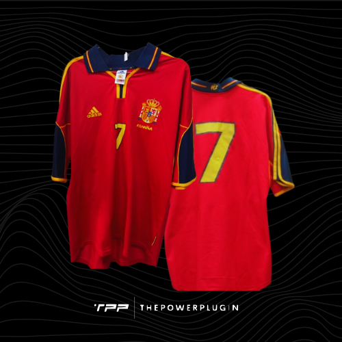 Raúl González Blanco – #7 Spain Jersey (2000)