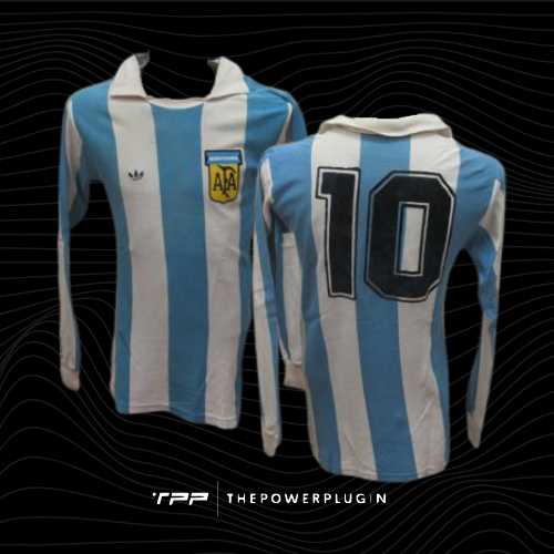 Mario Alberto Kempes – #10 Argentina Jersey (1977/78)