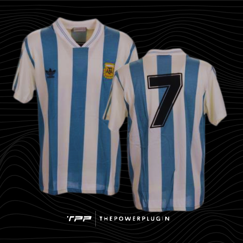 Claudio Caniggia – #7 Argentina Jersey (1993)