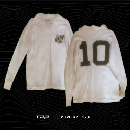 Pelé – #10 Santos Jersey (Copa Libertadores Final 1962)