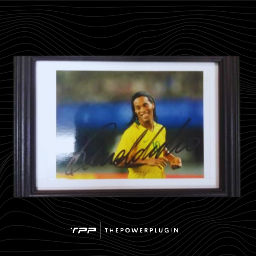 Ronaldinho – Signed and Framed Photo