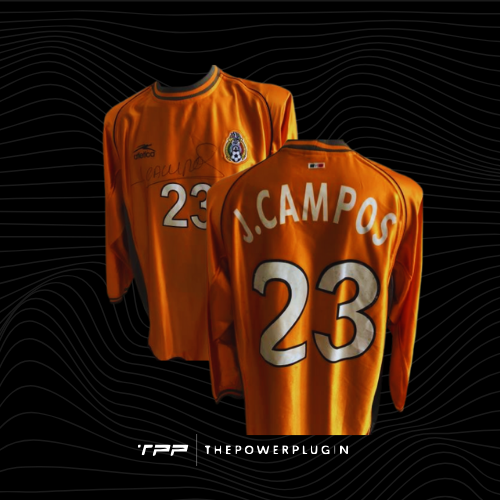 Jorge Campos – #23 Mexico Jersey (World Cup 2002) – Signed