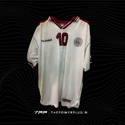 Michael Laudrup – #10 Denmark Away Jersey (1999)