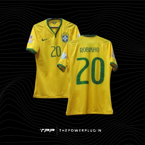 Robinho – #20 Brazil Jersey (Copa America 2015) – Signed