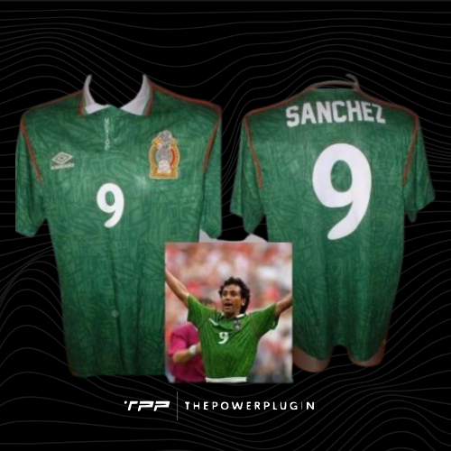 Hugo Sánchez – Mexico Jersey (1993)