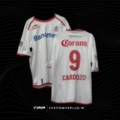José Cardozo – #9 Toluca Away Jersey (Liga MX 2004/05)