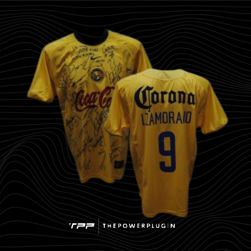 Iván Zamorano – #9 Club América Jersey (Liga MX 2002/03) – Team Signed