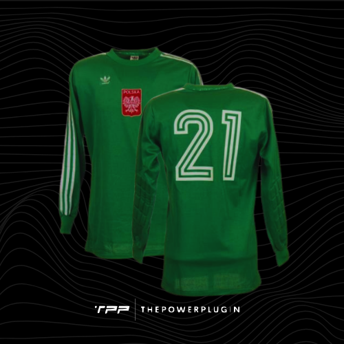 Jacek Kazimierski – #21 Poland Goalkeeper Jersey (FIFA World Cup 1982)
