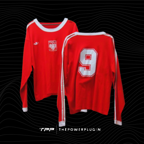 Grzegorz Lato – #9 Poland Away Jersey (1979/80)