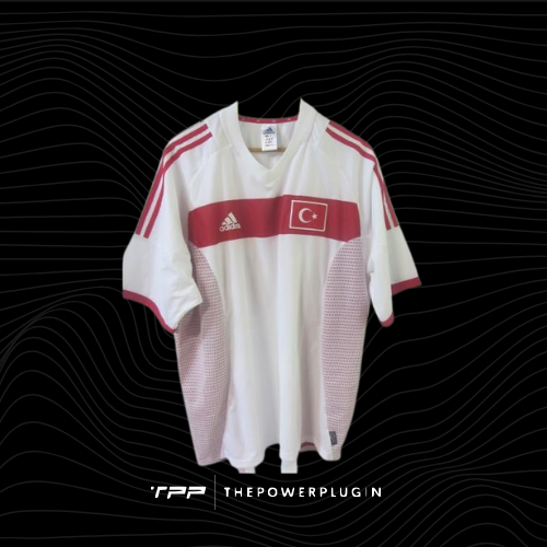 Hasan Şaş – #11 Turkey Away Jersey (2002)