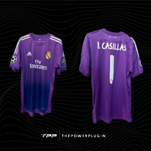 Iker Casillas – #1 Real Madrid Jersey (UEFA Champions League 2013/14)
