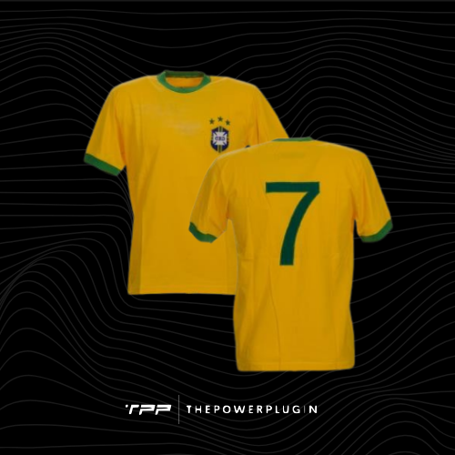 Jairzinho – #7 Brazil Jersey (Independence Cup Final 1972)