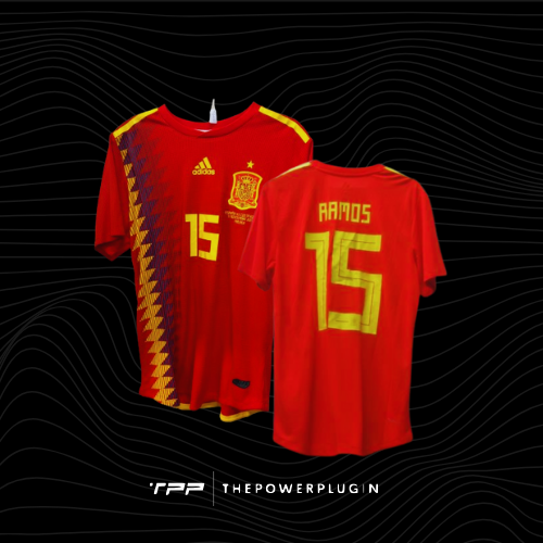 Sergio Ramos – #15 Spain Jersey (International Friendly Match 2017)