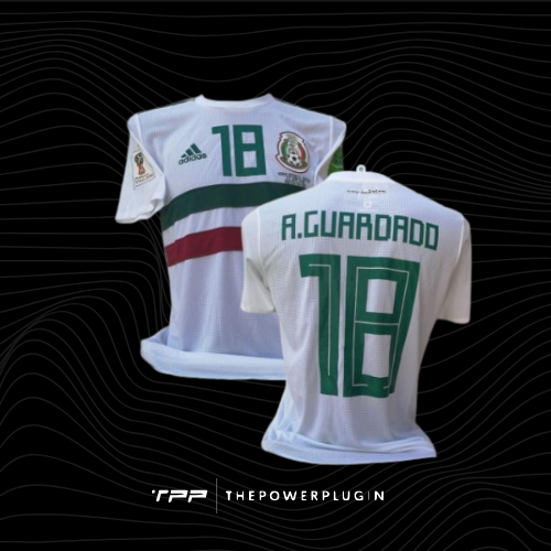 Andrés Guardado – #18 Mexico Jersey (FIFA World Cup 2018)