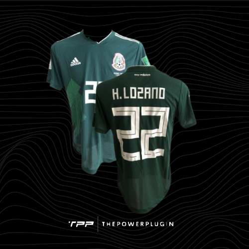Hirving Lozano – #22 Mexico Jersey (FIFA World Cup 2018)