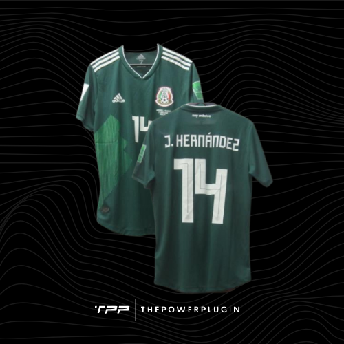 Javier "Chicharito" Hernández – #14 Mexico Jersey (FIFA World Cup 2018)