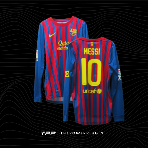 Lionel Messi – #10 Barcelona Jersey (La Liga 2011/12)