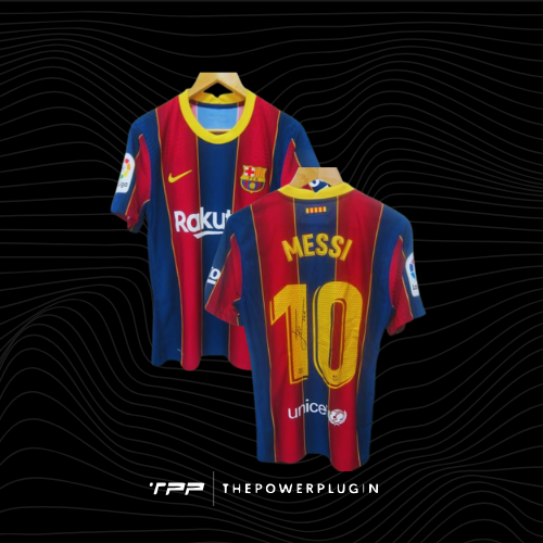 Lionel Messi – #10 Maglia Barcelona (La Liga 2020/21) – Signed