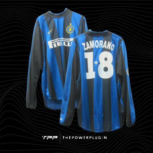 Iván Zamorano – #18 (1+8) Inter Jersey (Serie A 2000/01)