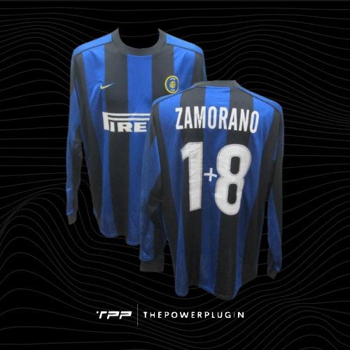 Iván Zamorano – #18 (1+8) Inter Jersey (Serie A 1999/00)