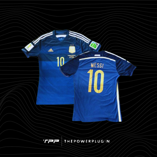 Lionel Messi – #10 Argentina Jersey (FIFA World Cup Final 2014)