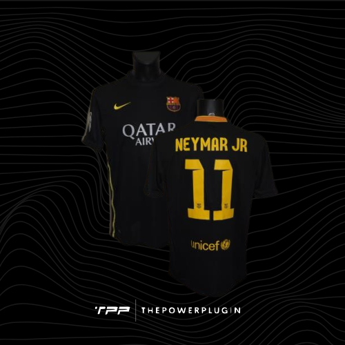 Neymar Jr. – #11 Barcelona Third Jersey (2013/14 La Liga)