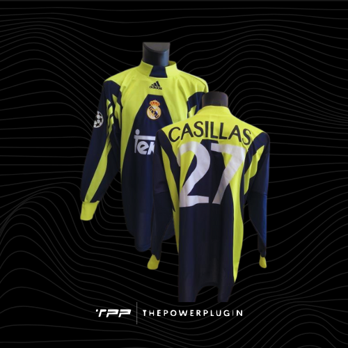 Iker Casillas – #27 Real Madrid Jersey (UEFA Champions League 1999/00)