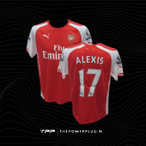 Alexis Sánchez – #17 Arsenal Jersey (Premier League 2014/15)
