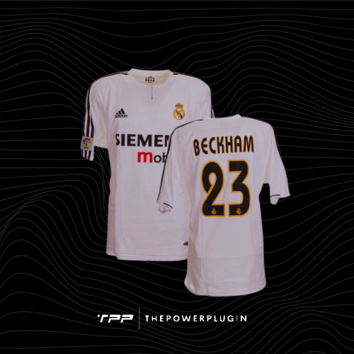 David Beckham – #23 Real Madrid Jersey (La Liga 2003/04)