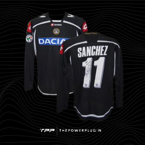 Alexis Sánchez – #11 Udinese Jersey (Serie A 2009/10) – Signed