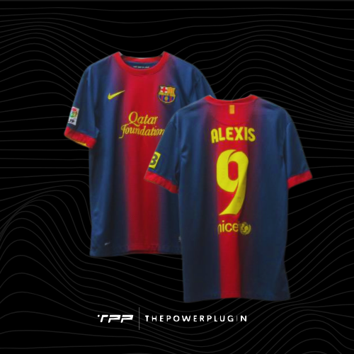 Alexis Sánchez – #9 Barcelona Jersey (La Liga 2012/13)