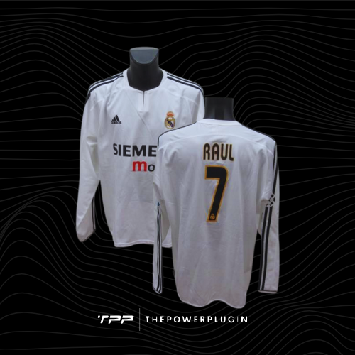 Raúl – #7 Real Madrid Jersey (UEFA Champions League 2003/04)