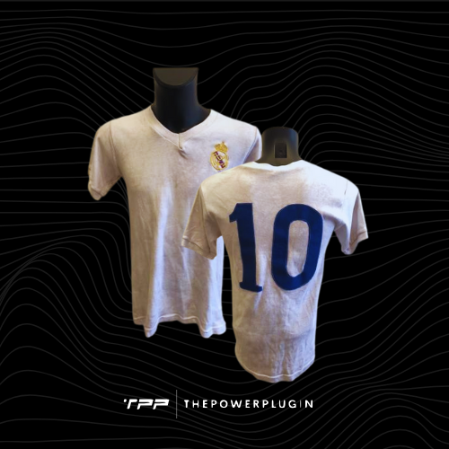 Ferenc Puskás – #10 Real Madrid Jersey (1970s)