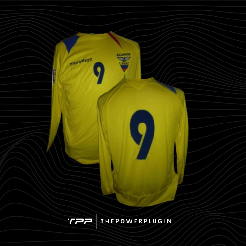 Jefferson Montero – #9 Ecuador Jersey (FIFA World Cup 2010 Qualifying)