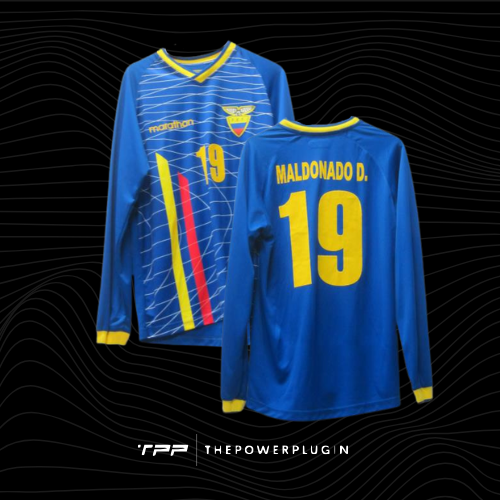 Daniel Maldonado – #19 Ecuador Away Jersey (2004/05)