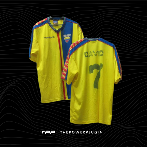 David – #7 Ecuador Jersey (2001)