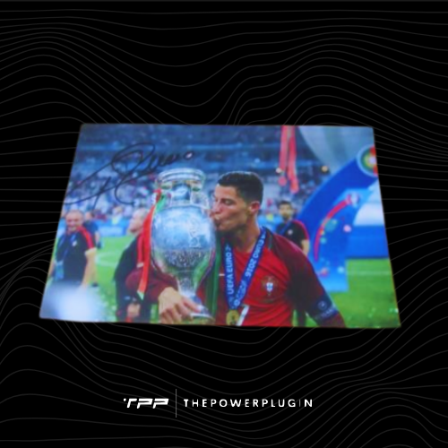 Cristiano Ronaldo at Portugal (UEFA EURO 2016) – Signed Photo