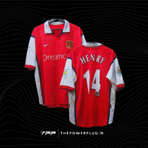 Thierry Henry – #14 Arsenal Jersey (Premier League 1999/00)