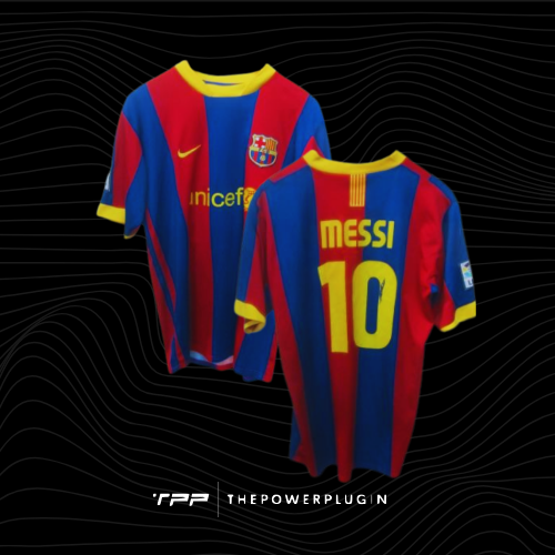 Lionel Messi – #10 FC Barcelona Jersey (La Liga 2010/11)